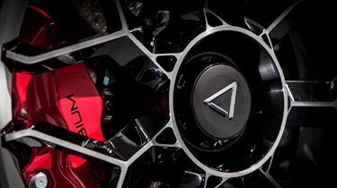 Vanda Dendrobium electric hypercar - wheel