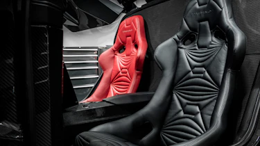 Vanda Dendrobium electric hypercar - seats
