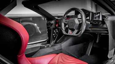 Vanda Dendrobium electric hypercar - interior