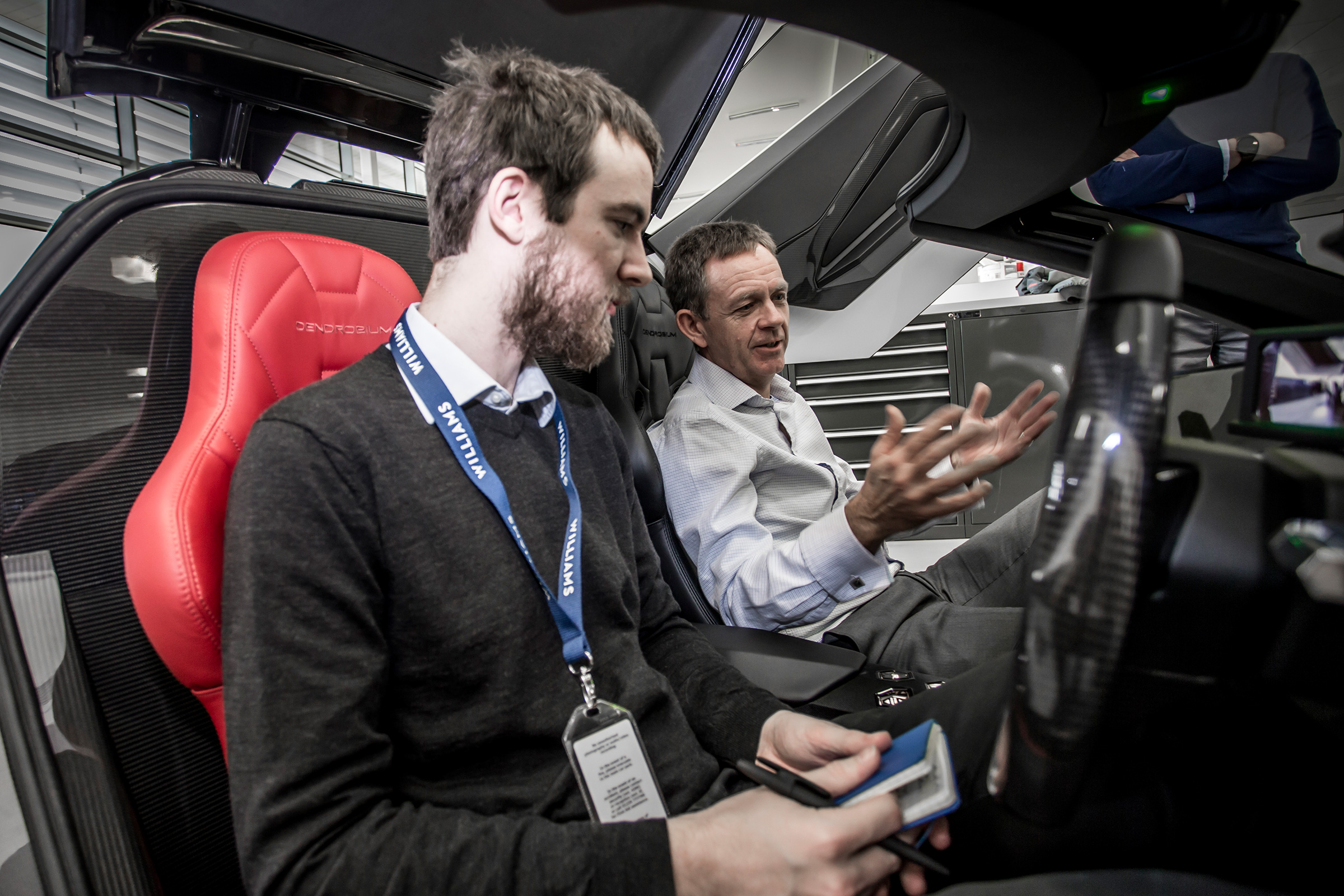 Vanda Dendrobium electric hypercar - Sam interior 2
