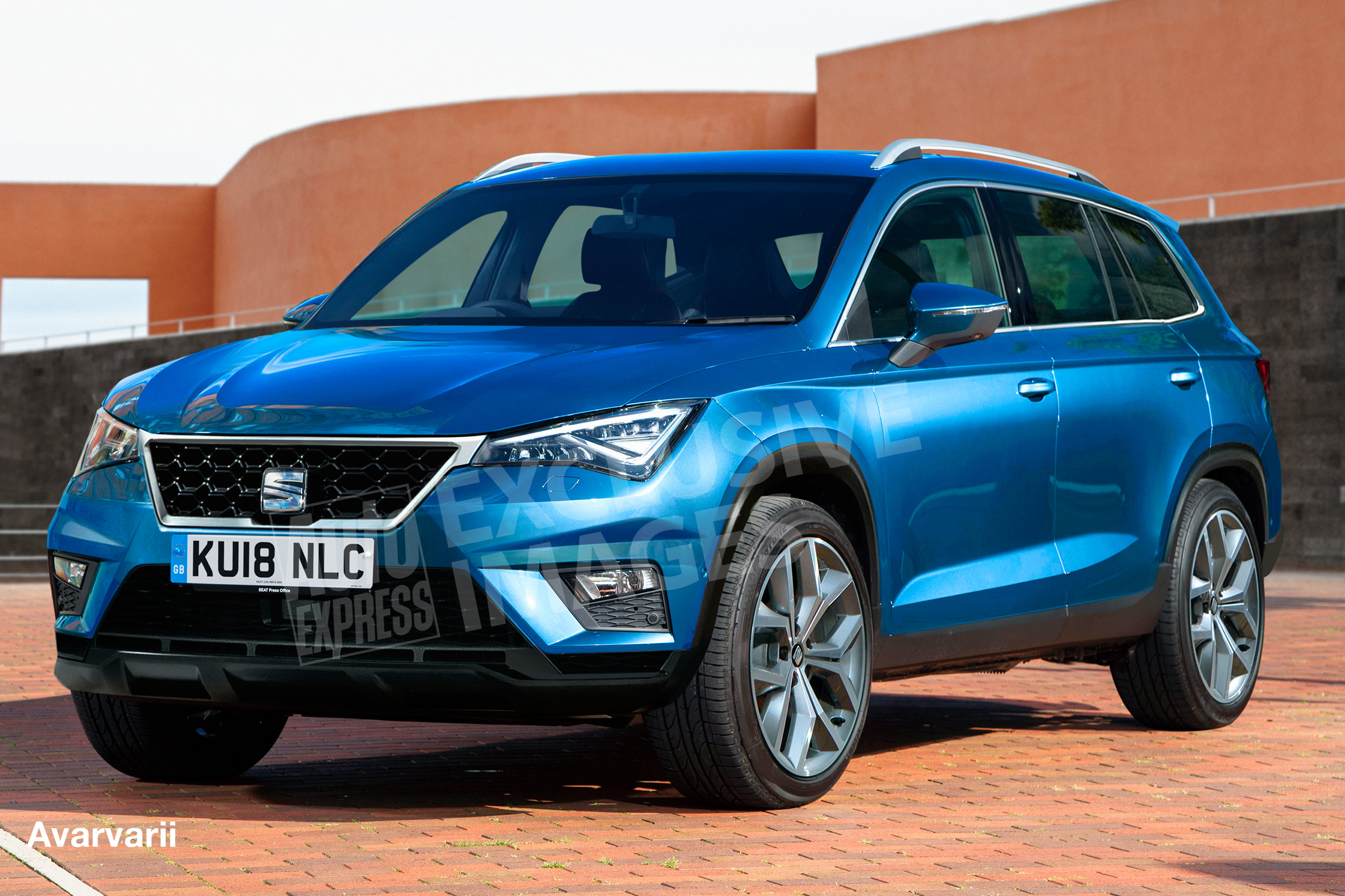 SEAT Tarraco - render front