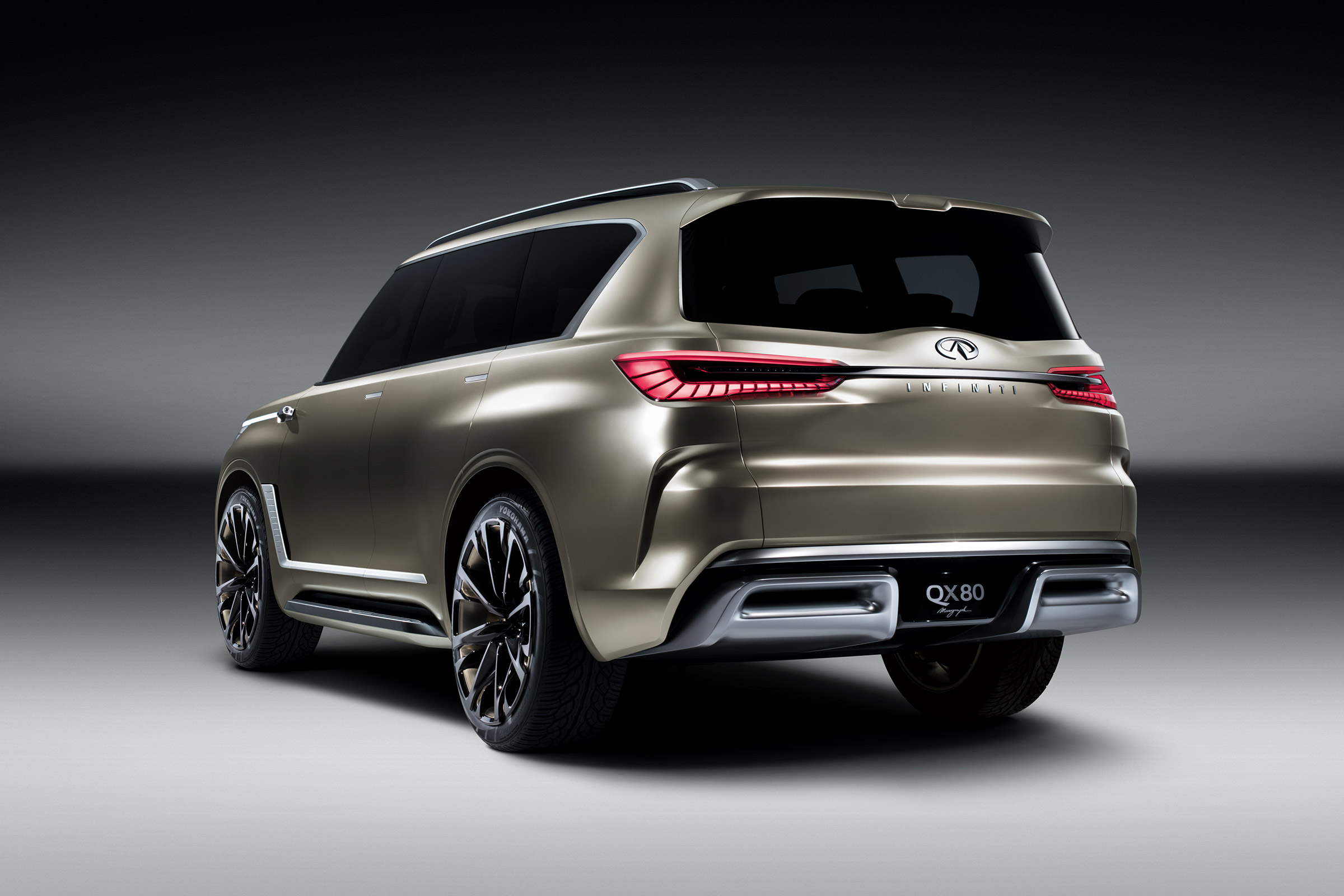Infiniti QX80 Monograph rear quarter