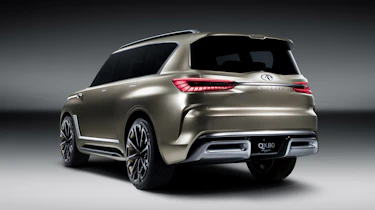 Infiniti QX80 Monograph rear quarter
