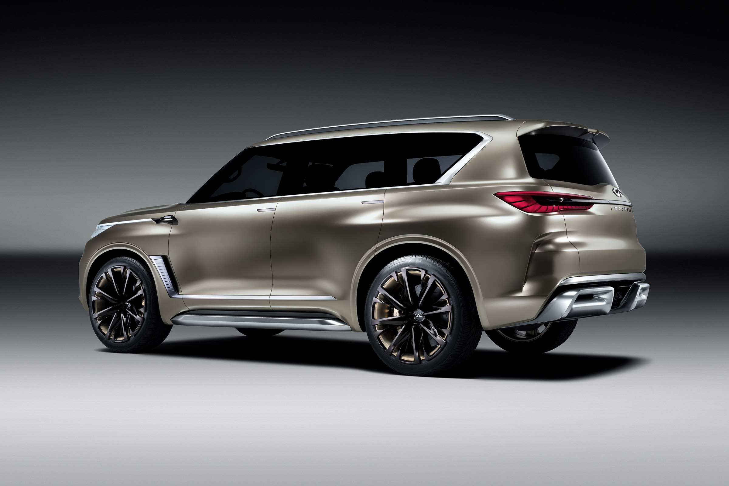 Infiniti QX80 Monograph rear quarter