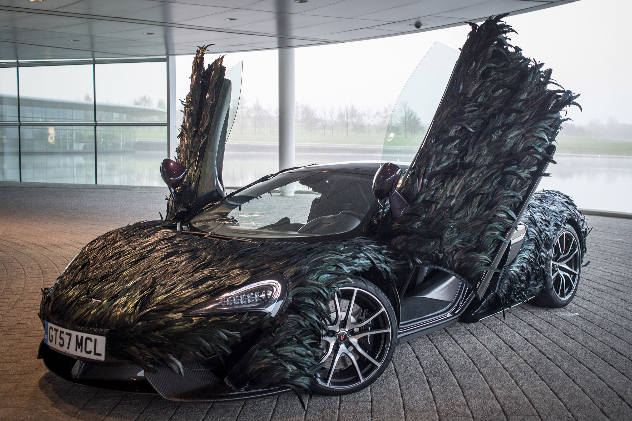 McLaren Feather wrap April fools 2017