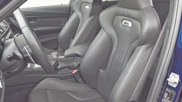 BMW M3 - front seats