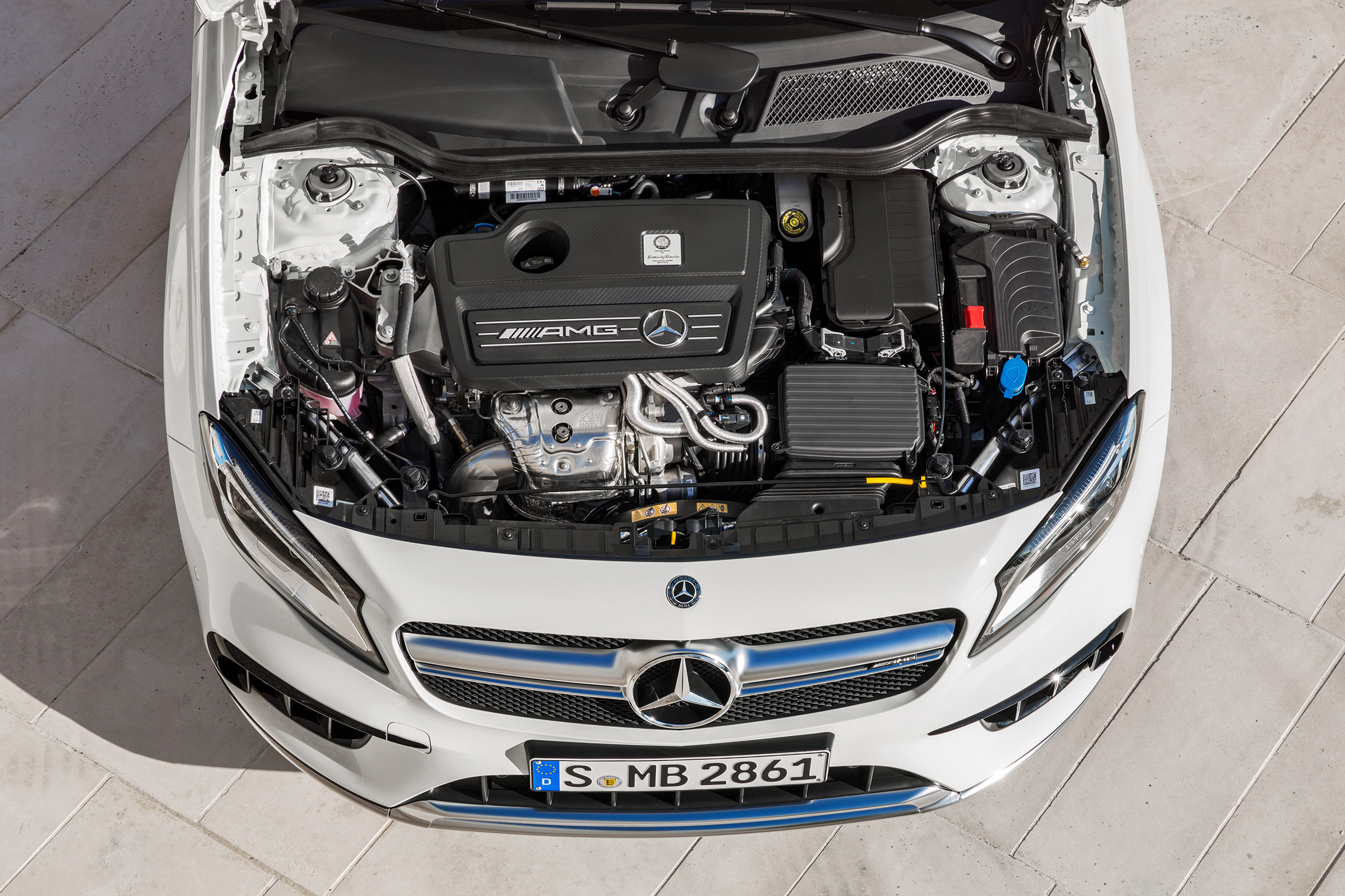 Mercedes-AMG GLA 45 - engine