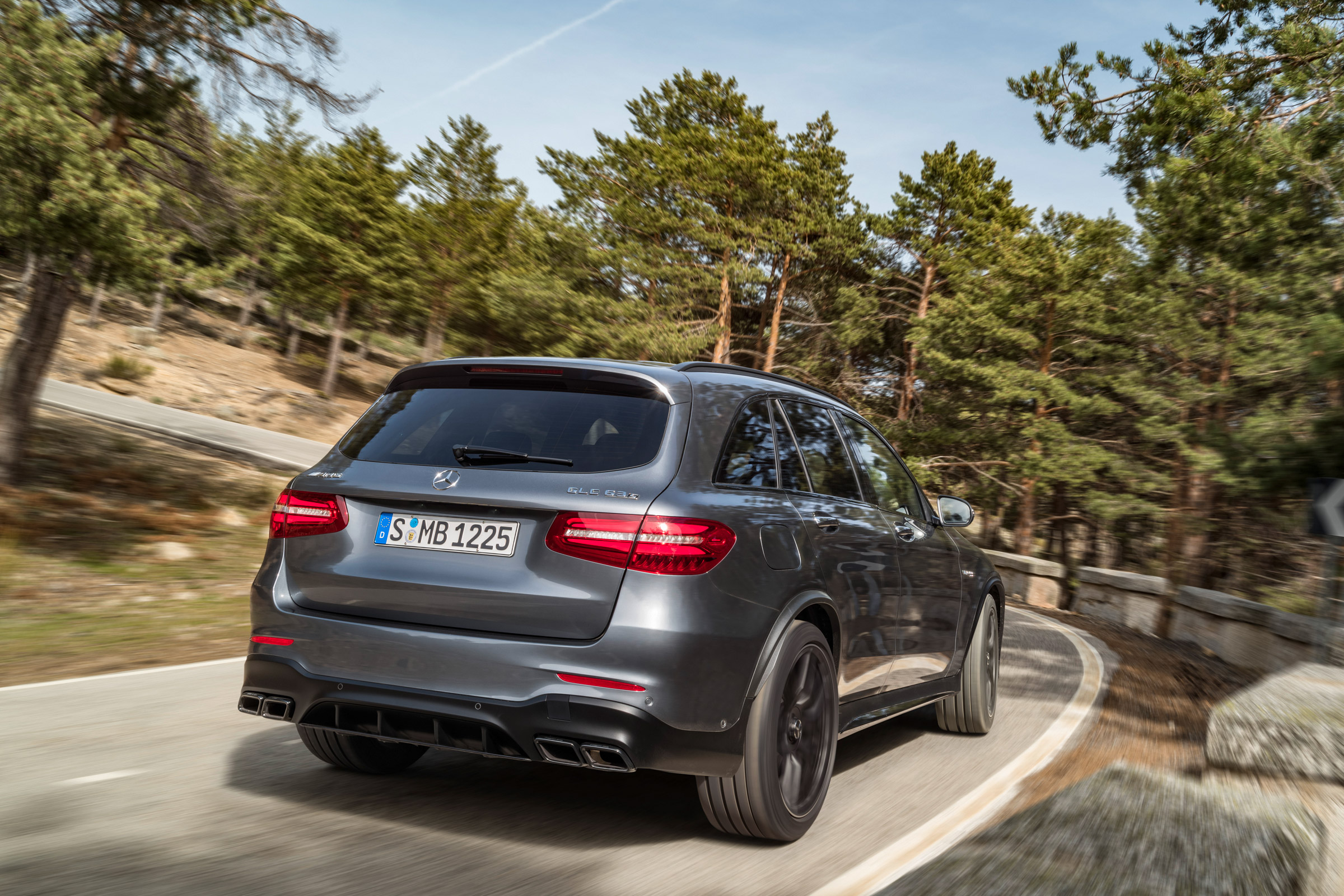 Mercedes-AMG GLC 63 rear