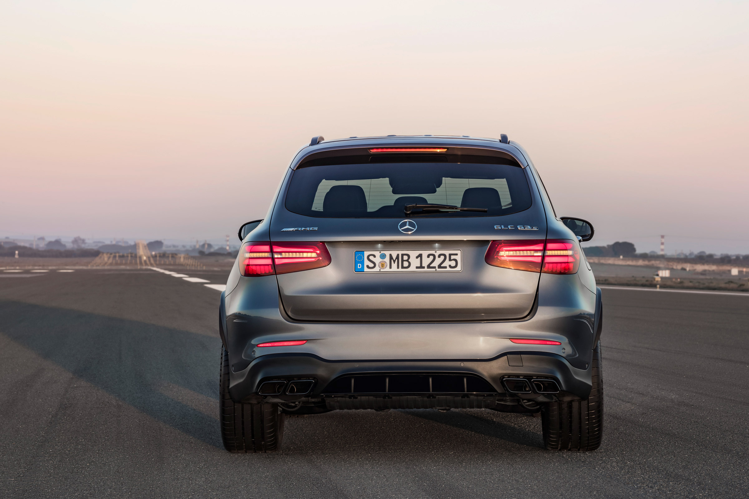 Mercedes-AMG GLC 63 rear