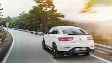 Mercedes-AMG GLC 63 Coupe rear tracking