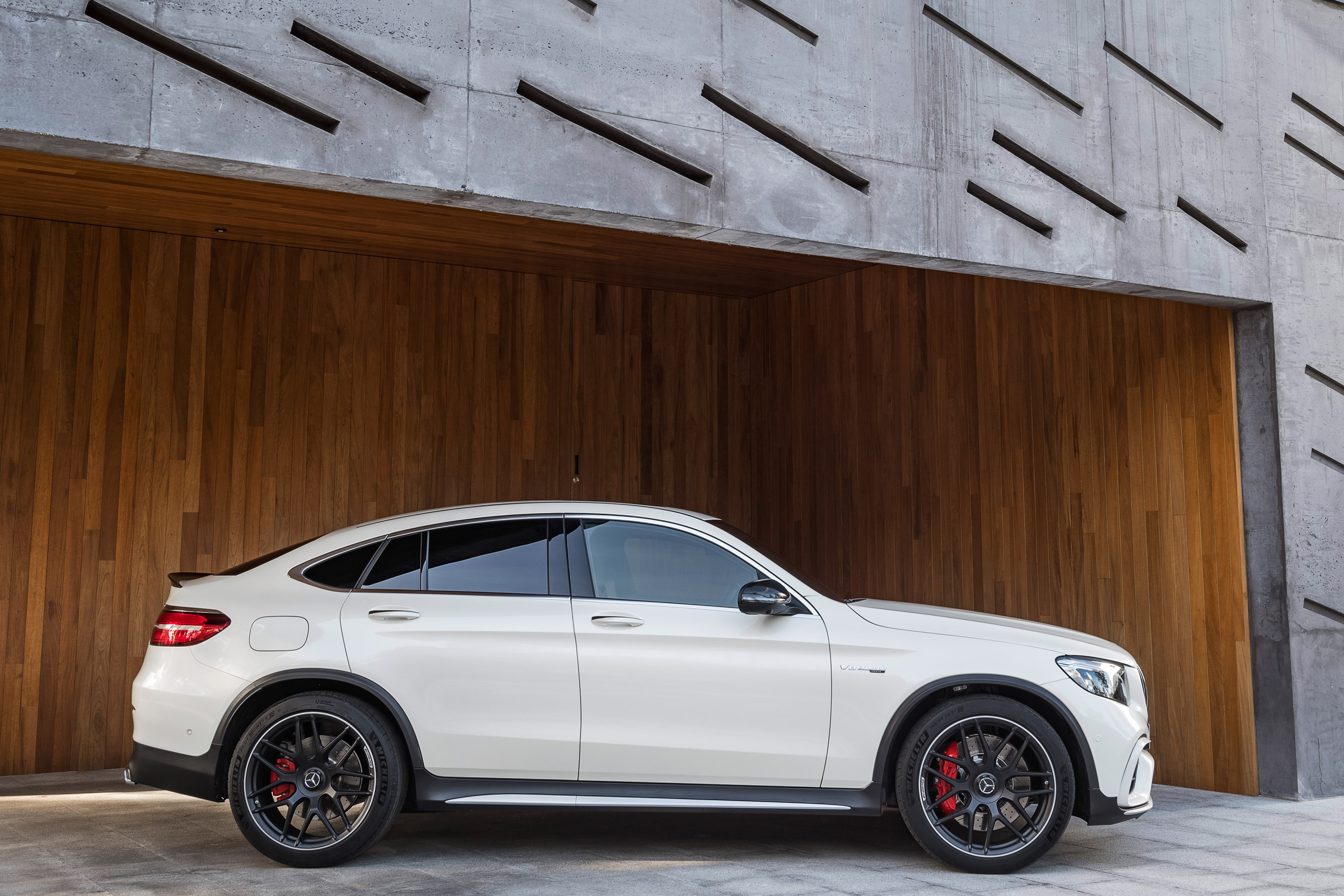 Mercedes-AMG GLC 63 Coupe side