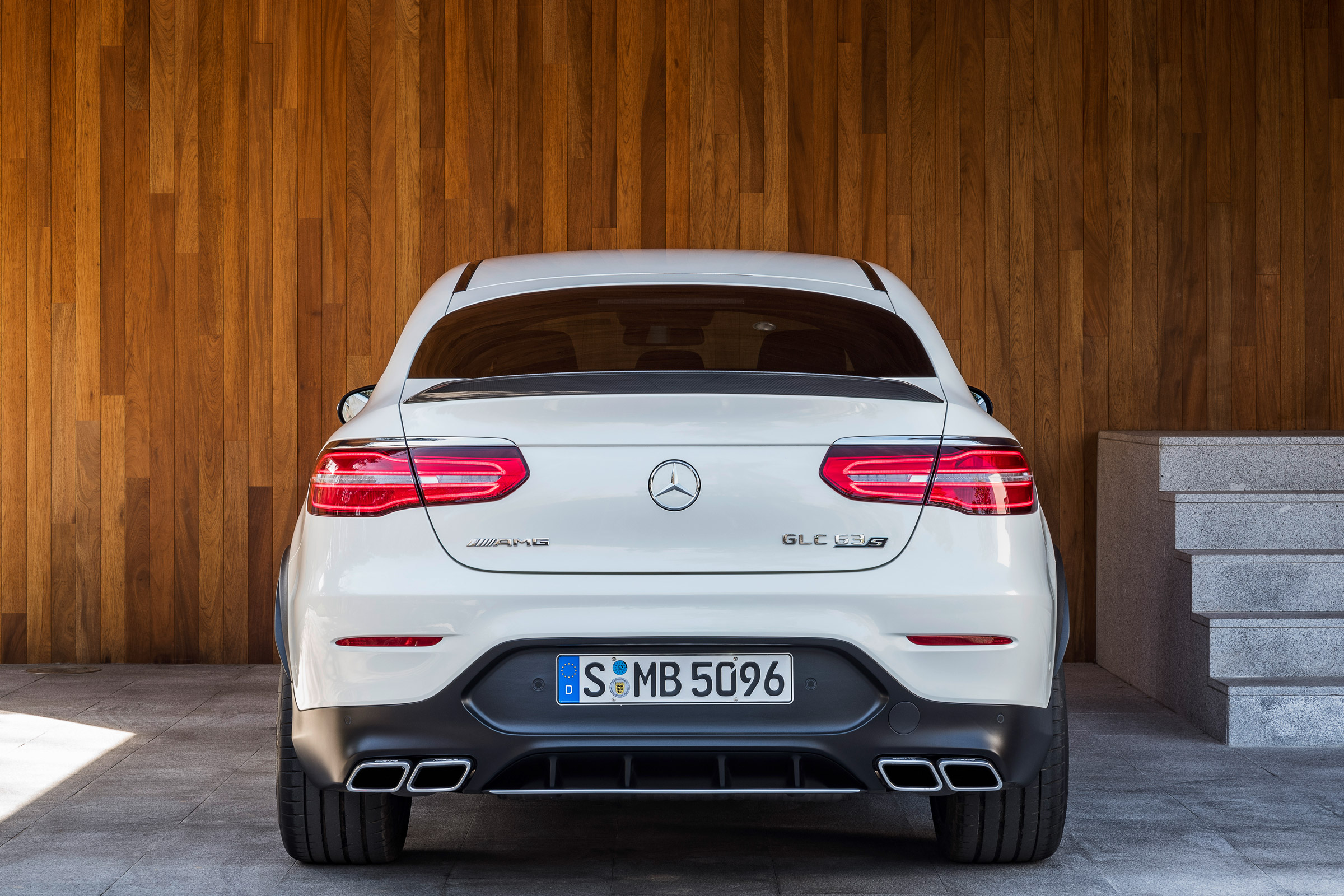 Mercedes-AMG GLC 63 Coupe rear square on