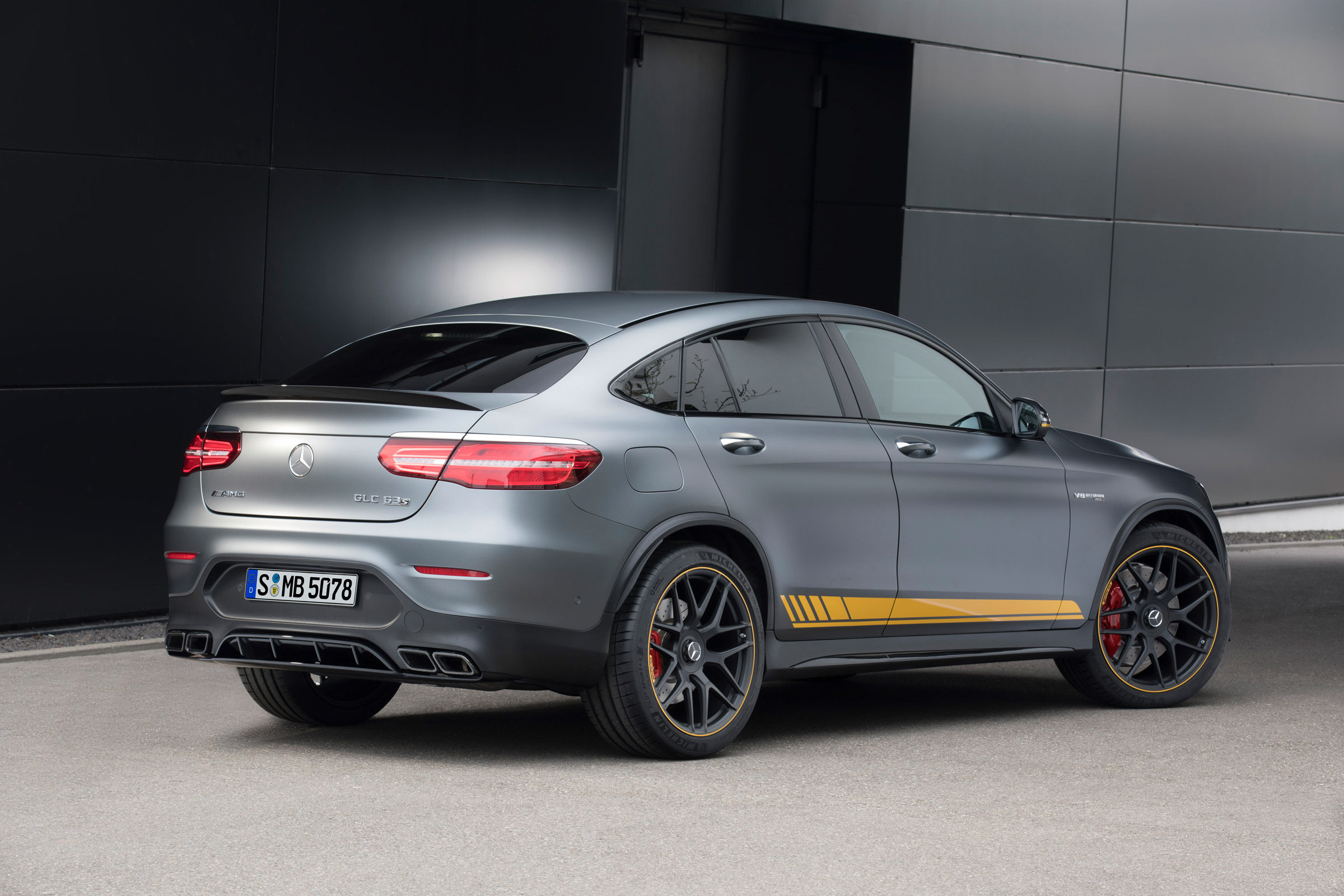 Mercedes-AMG GLC 63 Coupe Edition 1 rear static