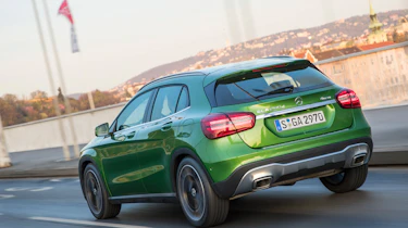 Mercedes GLA 2017 facelift rear