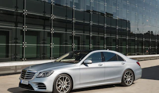 New Mercedes S-Class - front static
