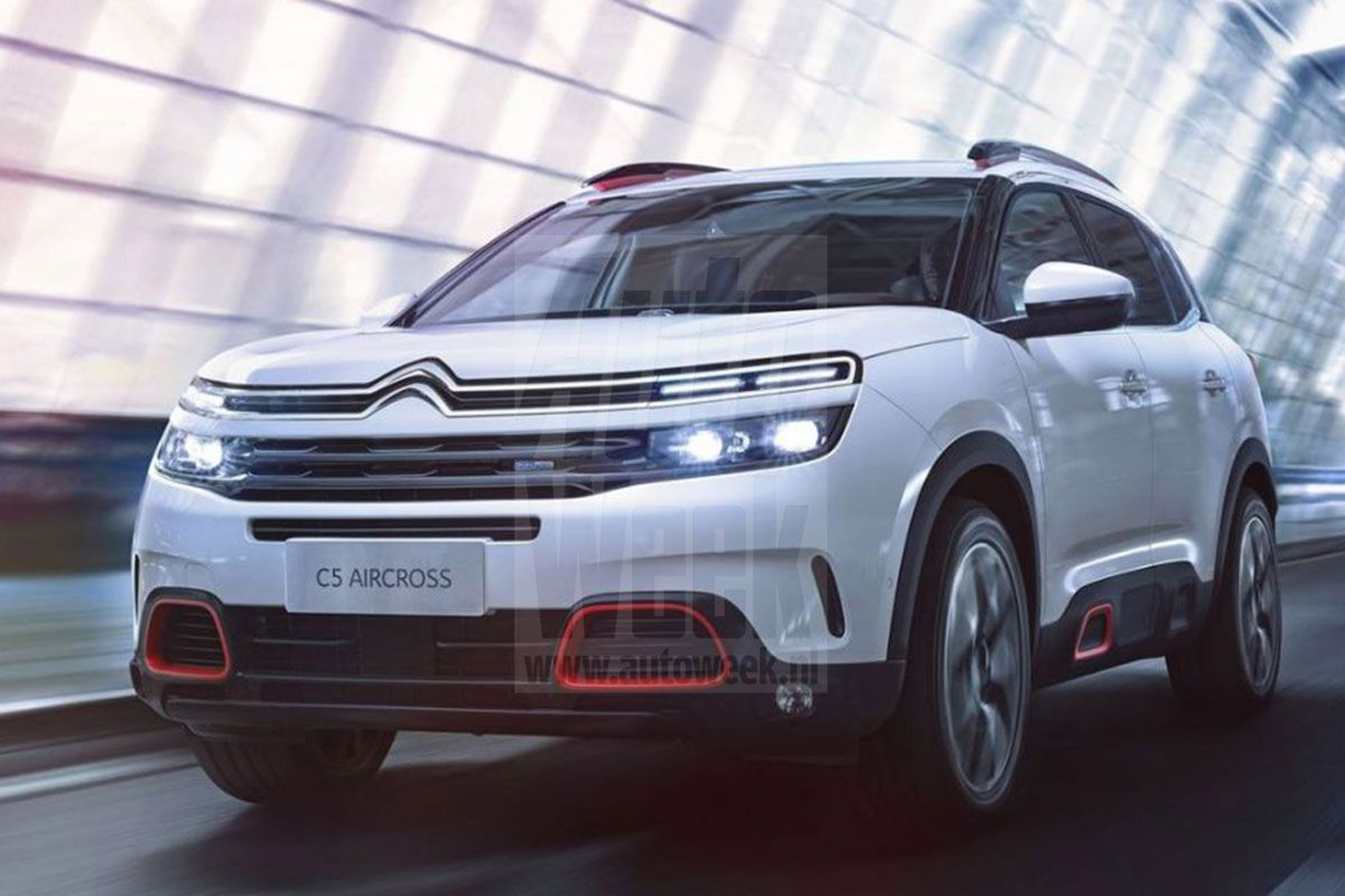 Leaked Citroen C5 Aircross 