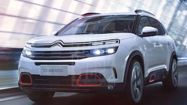 Leaked Citroen C5 Aircross