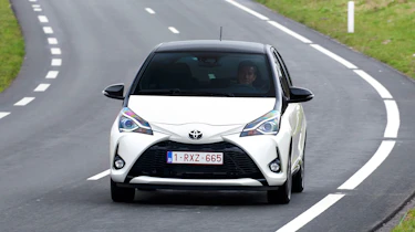 Toyota Yaris - front cornering