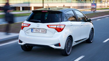 Toyota Yaris - rear action