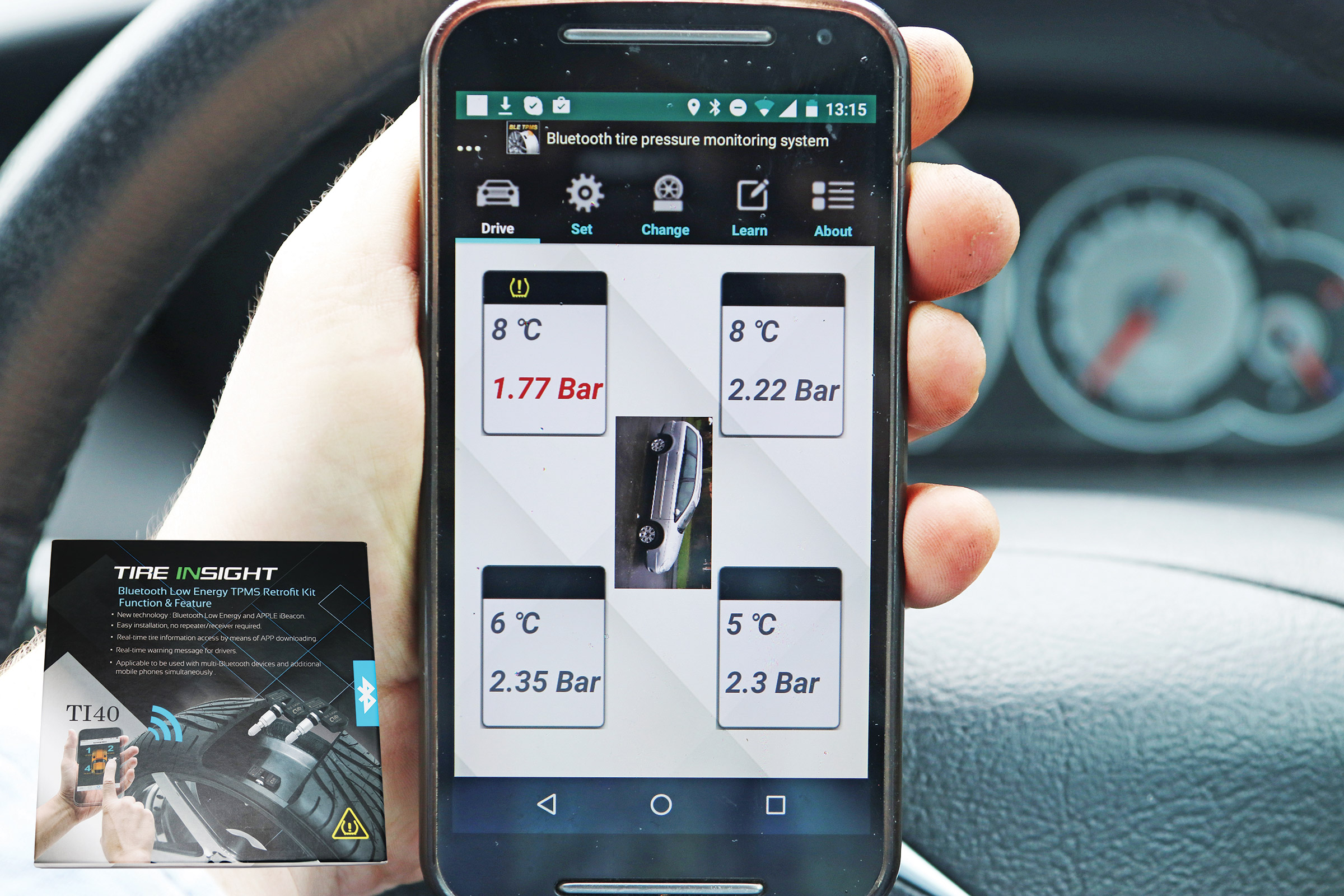 Tireinsight Smartphone TPMS Kit