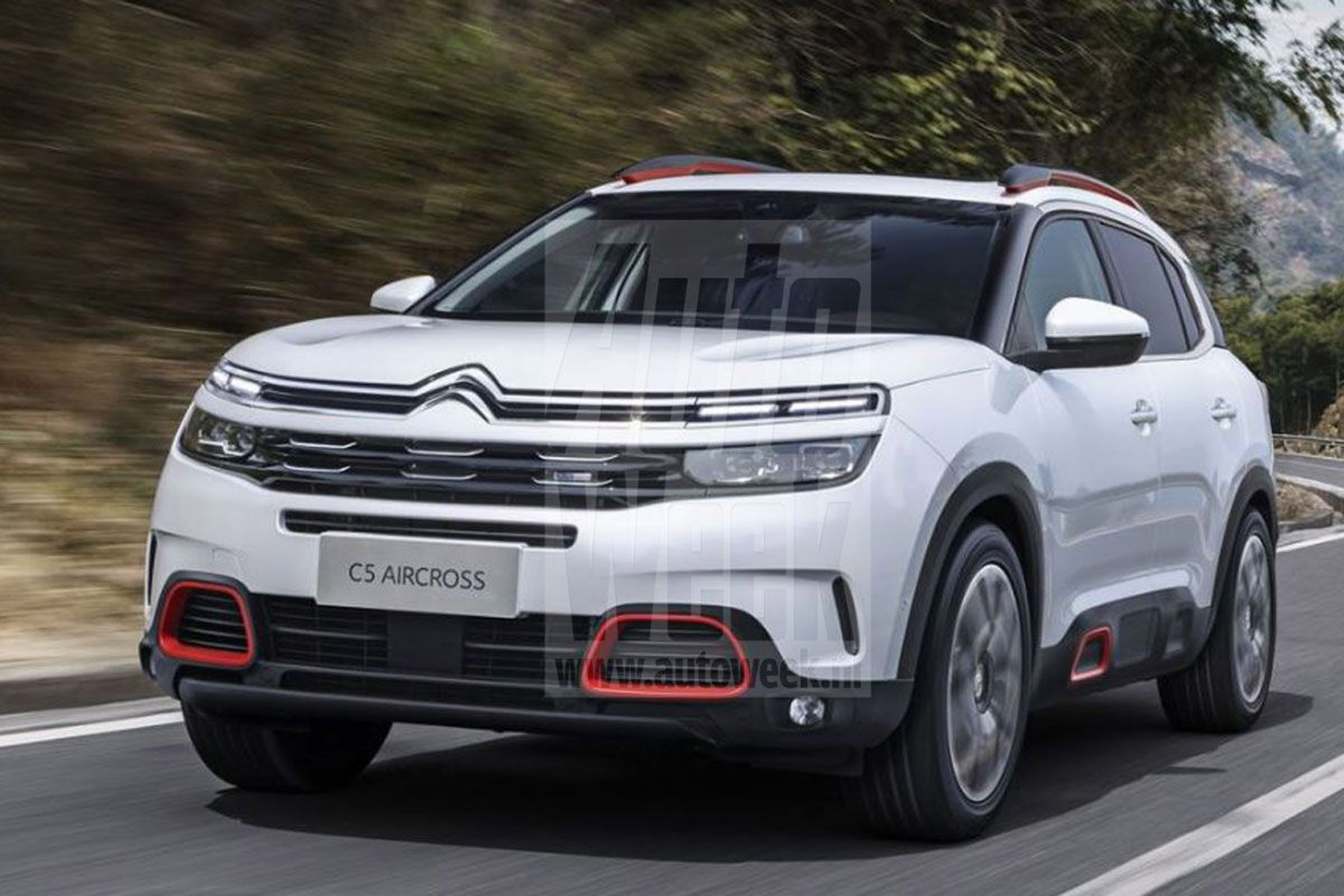Leaked Citroen C5 Aircross 