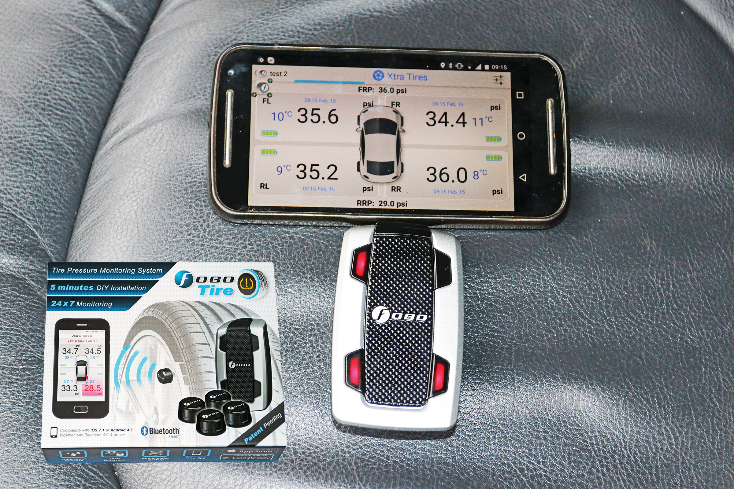 FOBO Tire TPMS Bluetooth