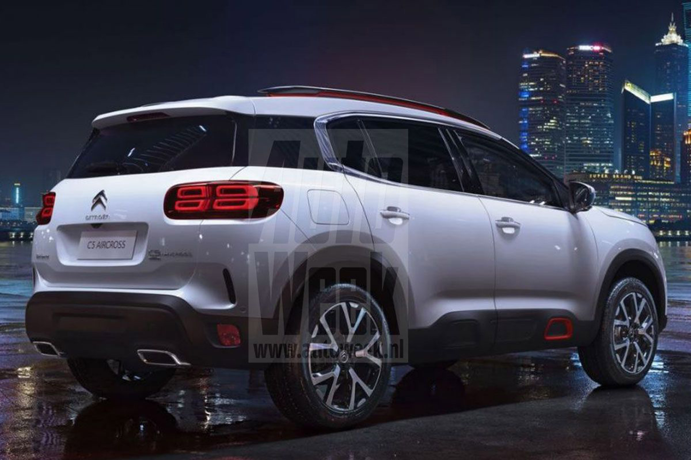 Leaked Citroen C5 Aircross 