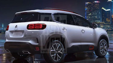 Leaked Citroen C5 Aircross