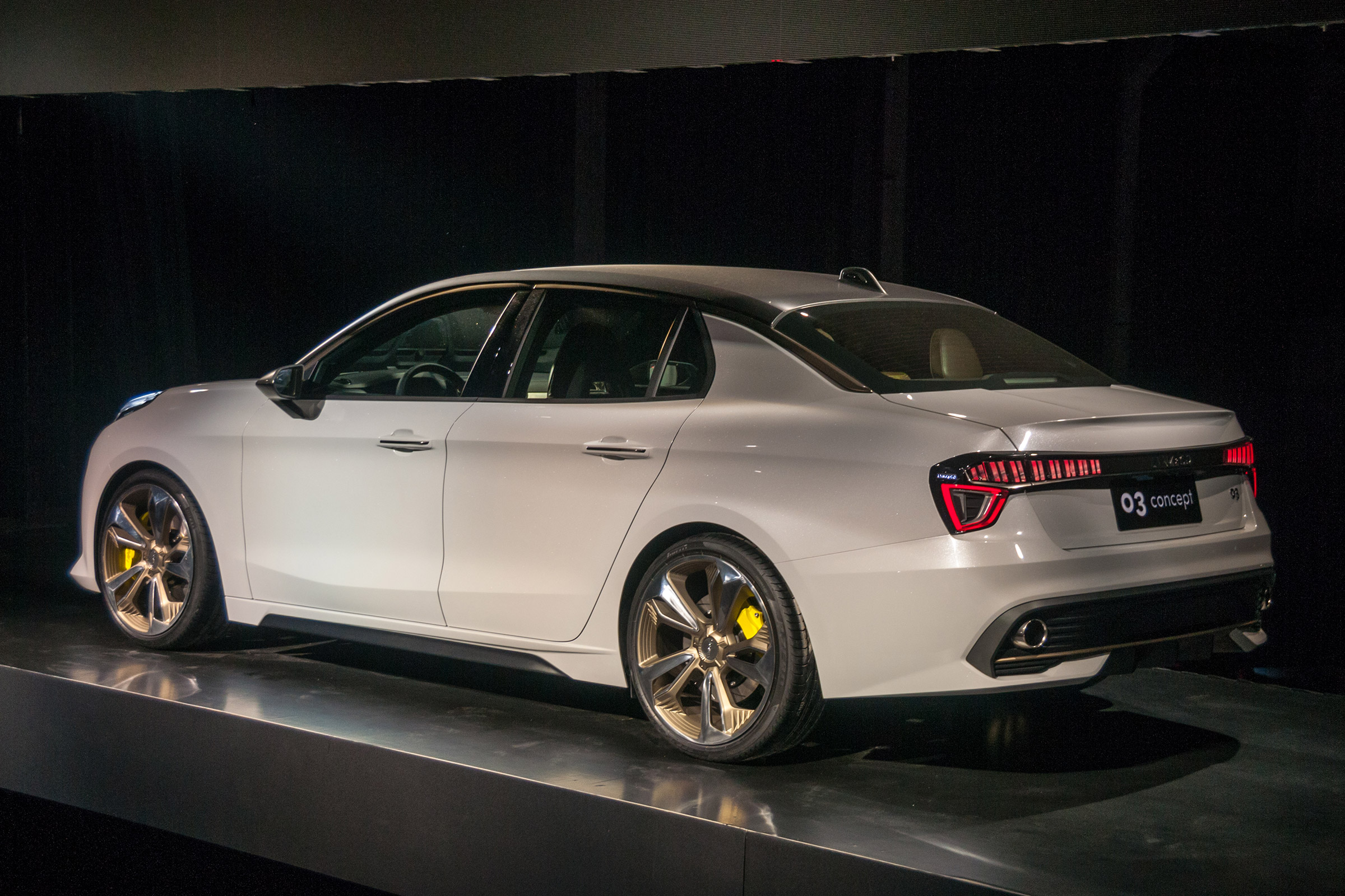 LYNK &amp; CO 03 concept - Shanghai rear