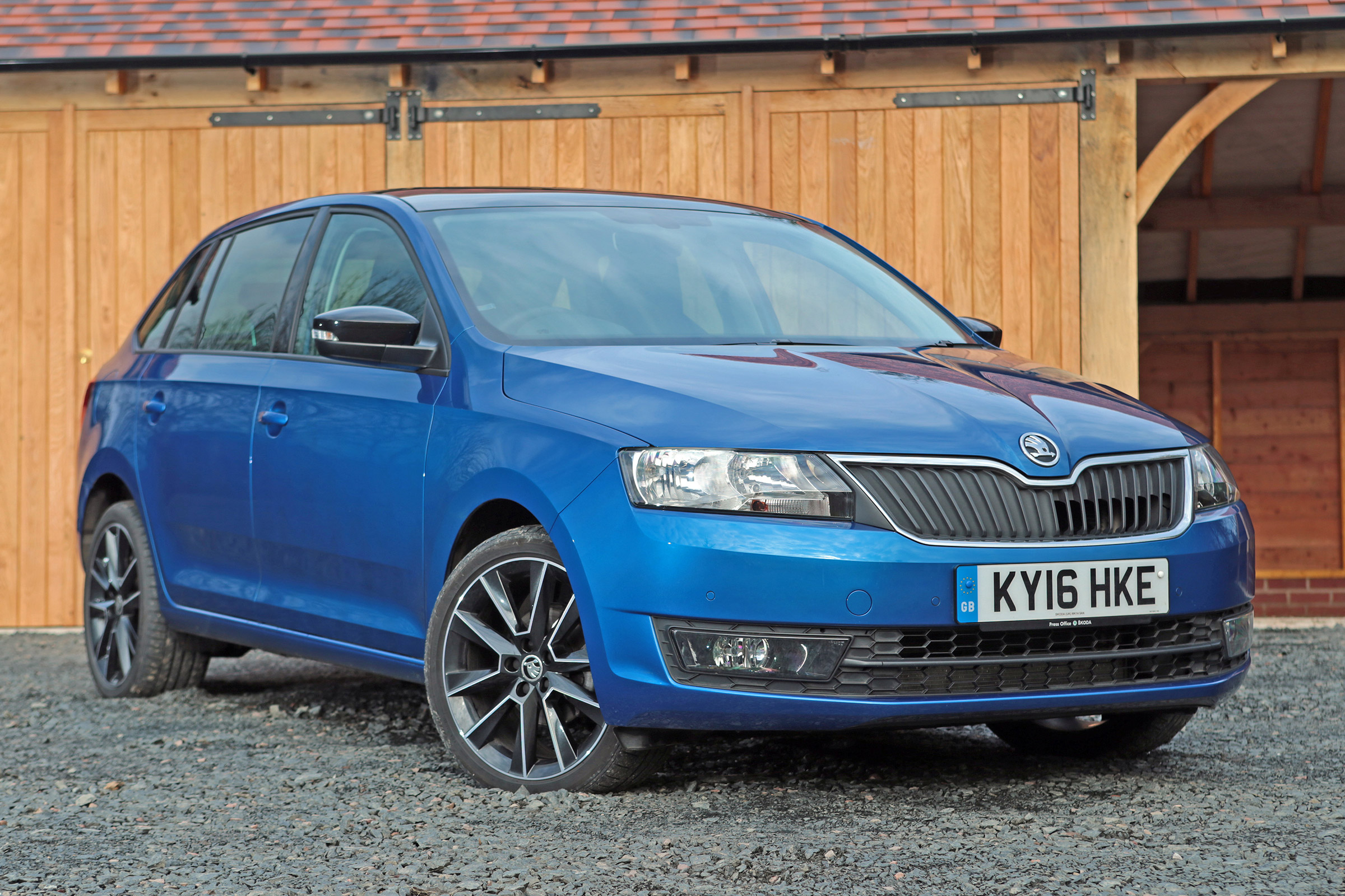 Used Skoda Rapid Spaceback - front