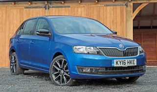 Used Skoda Rapid Spaceback - front