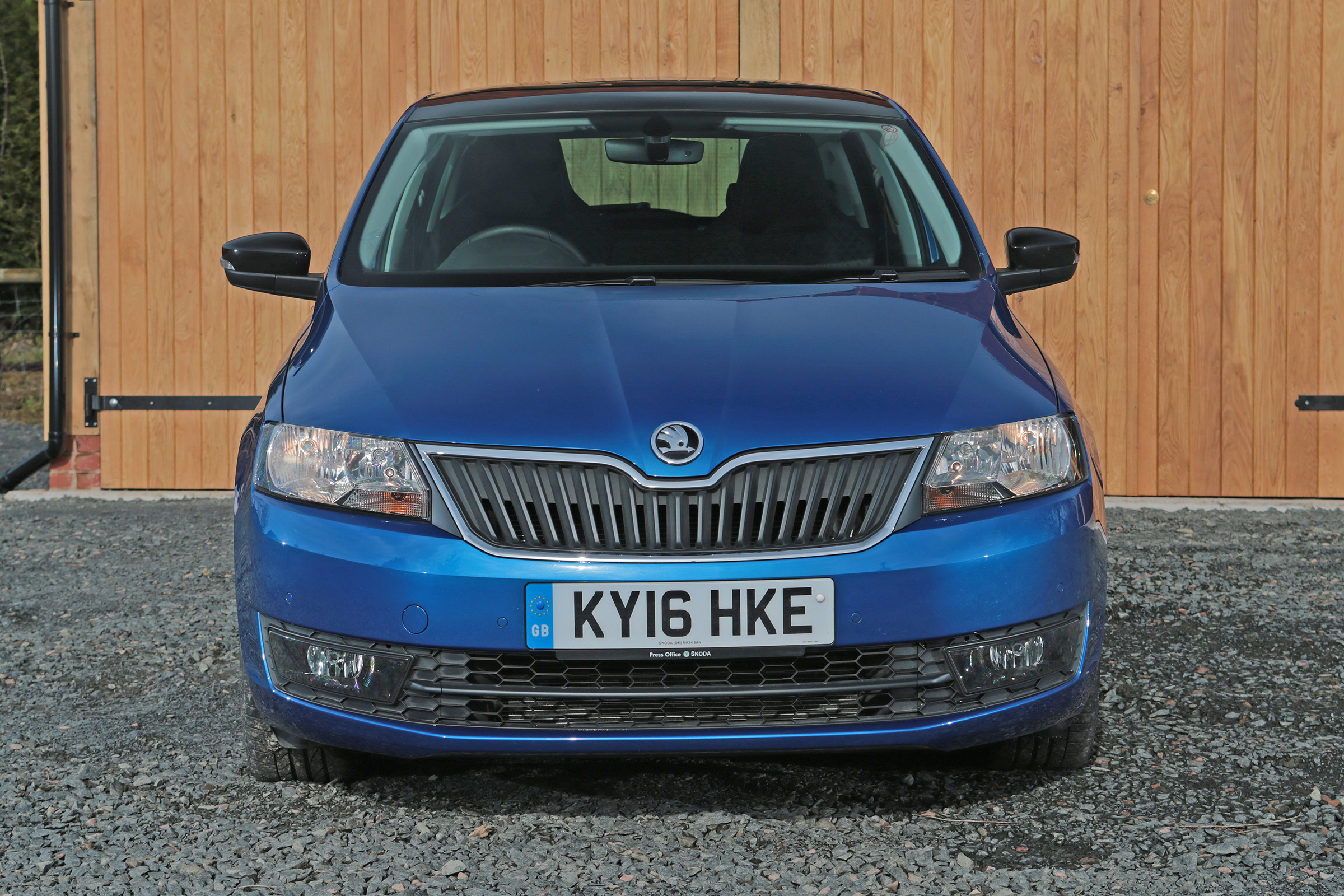 Used Skoda Rapid Spaceback - full front
