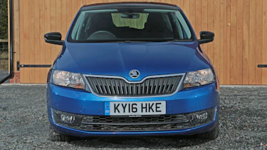 Used Skoda Rapid Spaceback - full front