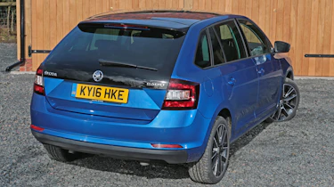 Used Skoda Rapid Spaceback - rear