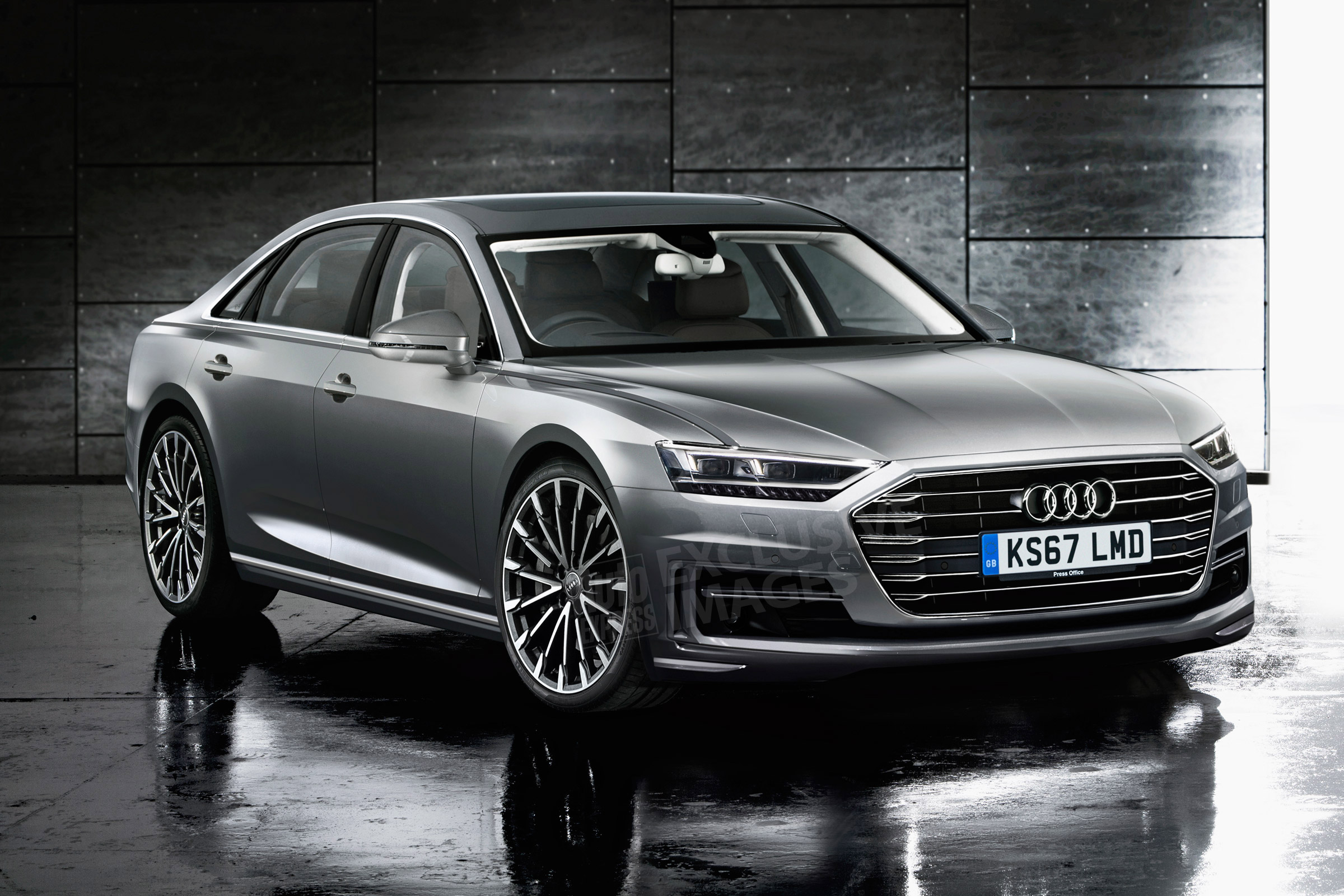 Audi A8 2017 render 