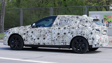 2019 BMW 1 Series spy shot side
