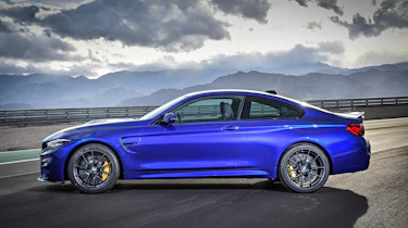 BMW M4 CS 2017 side on