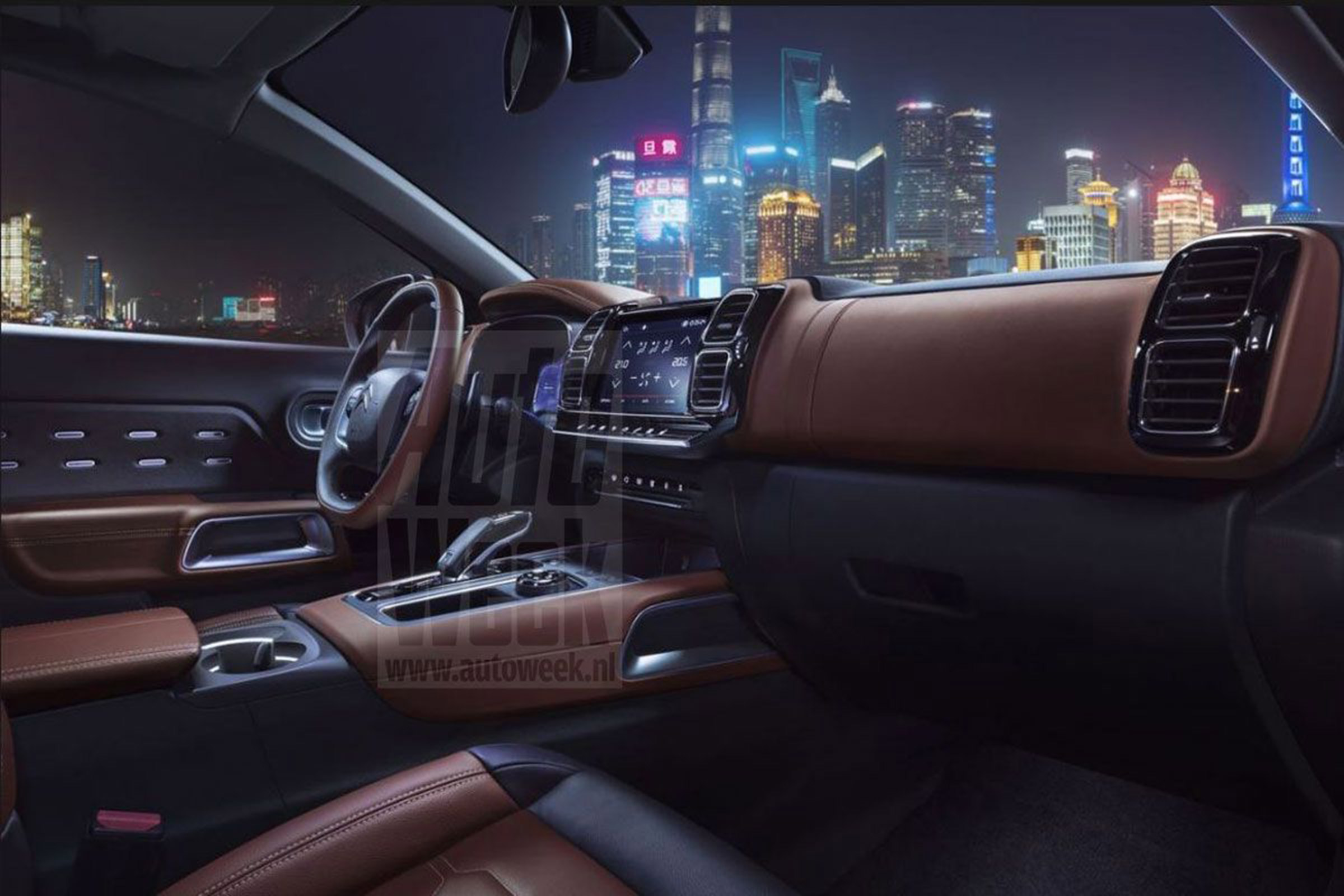 Leaked Citroen C5 Aircross 