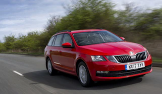 Skoda Octavia Estate 2017 facelift front