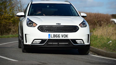 Kia Niro long-term - front cornering