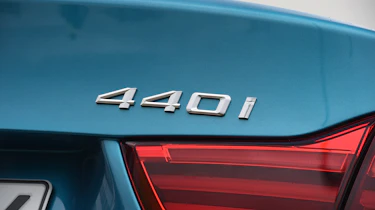 BMW 440i - 440i badge