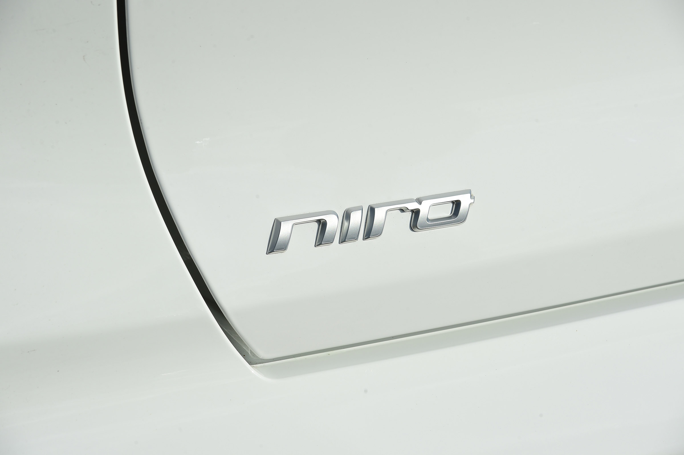 Kia Niro long-term - Niro badge
