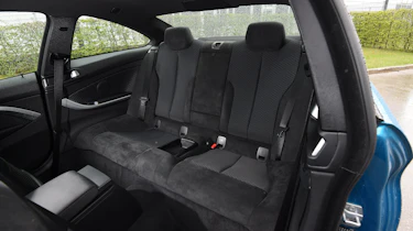 BMW 440i - rear seats