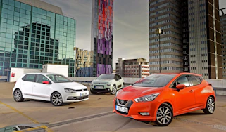 Nissan Micra vs Volkswagen Polo vs Citroen C3 - header