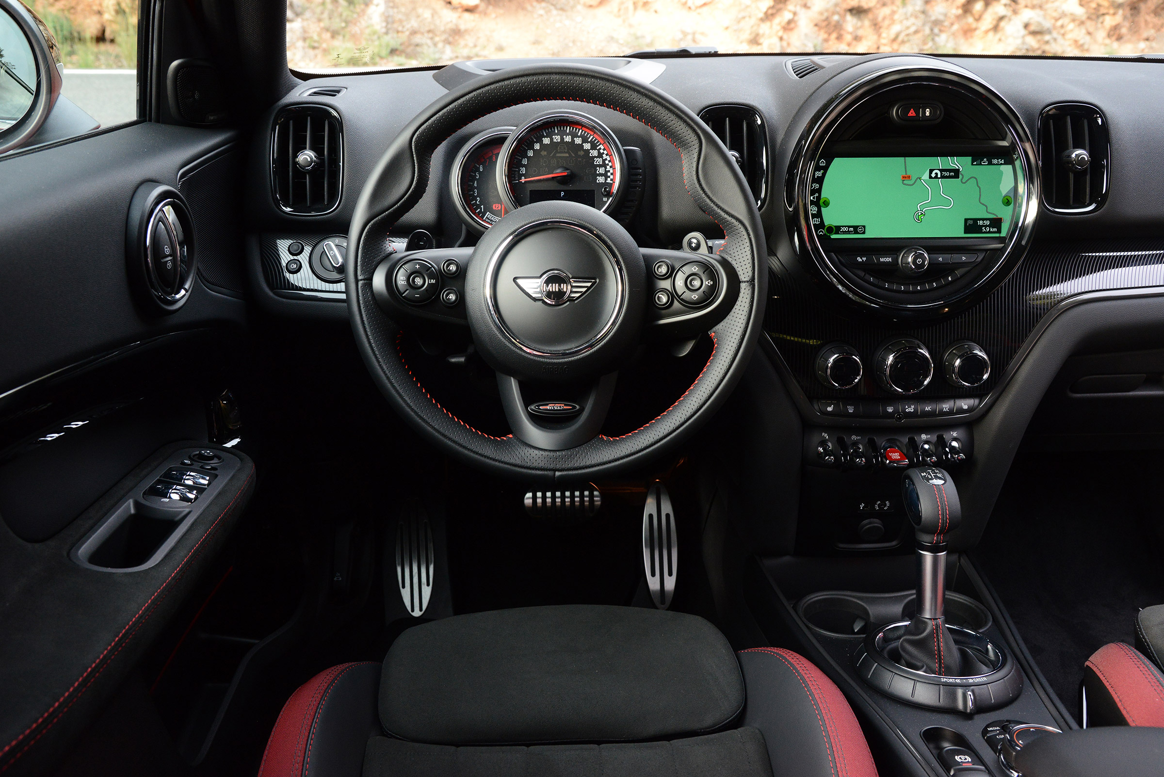 MINI JCW Countryman - dash