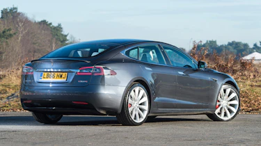 Tesla Model S - rear static