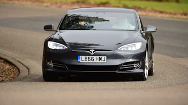 Tesla Model S - front cornering