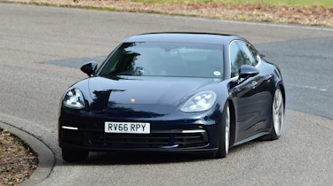 Porsche Panamera - front cornering