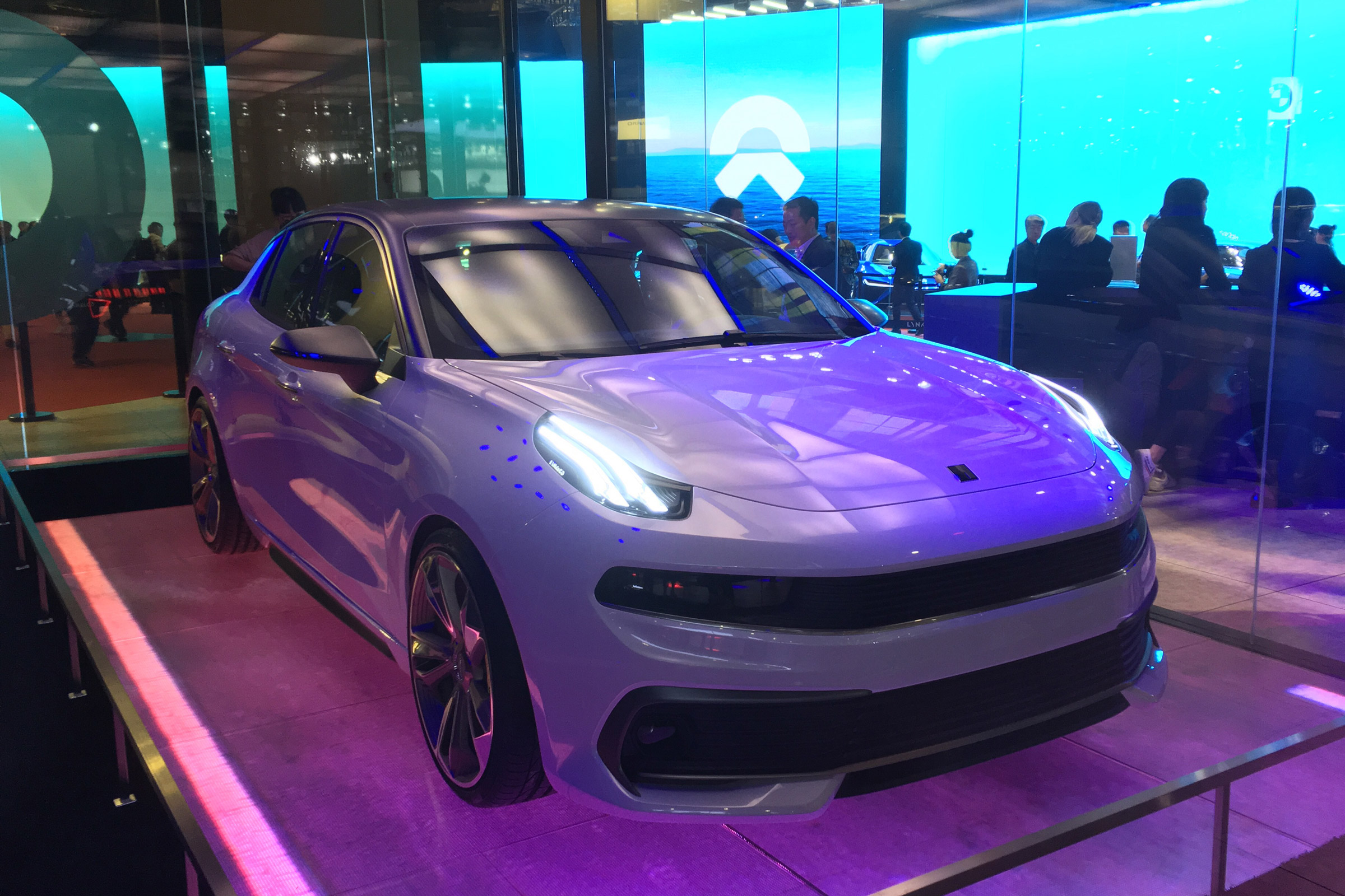 Lynk and Co 03 concept saloon car