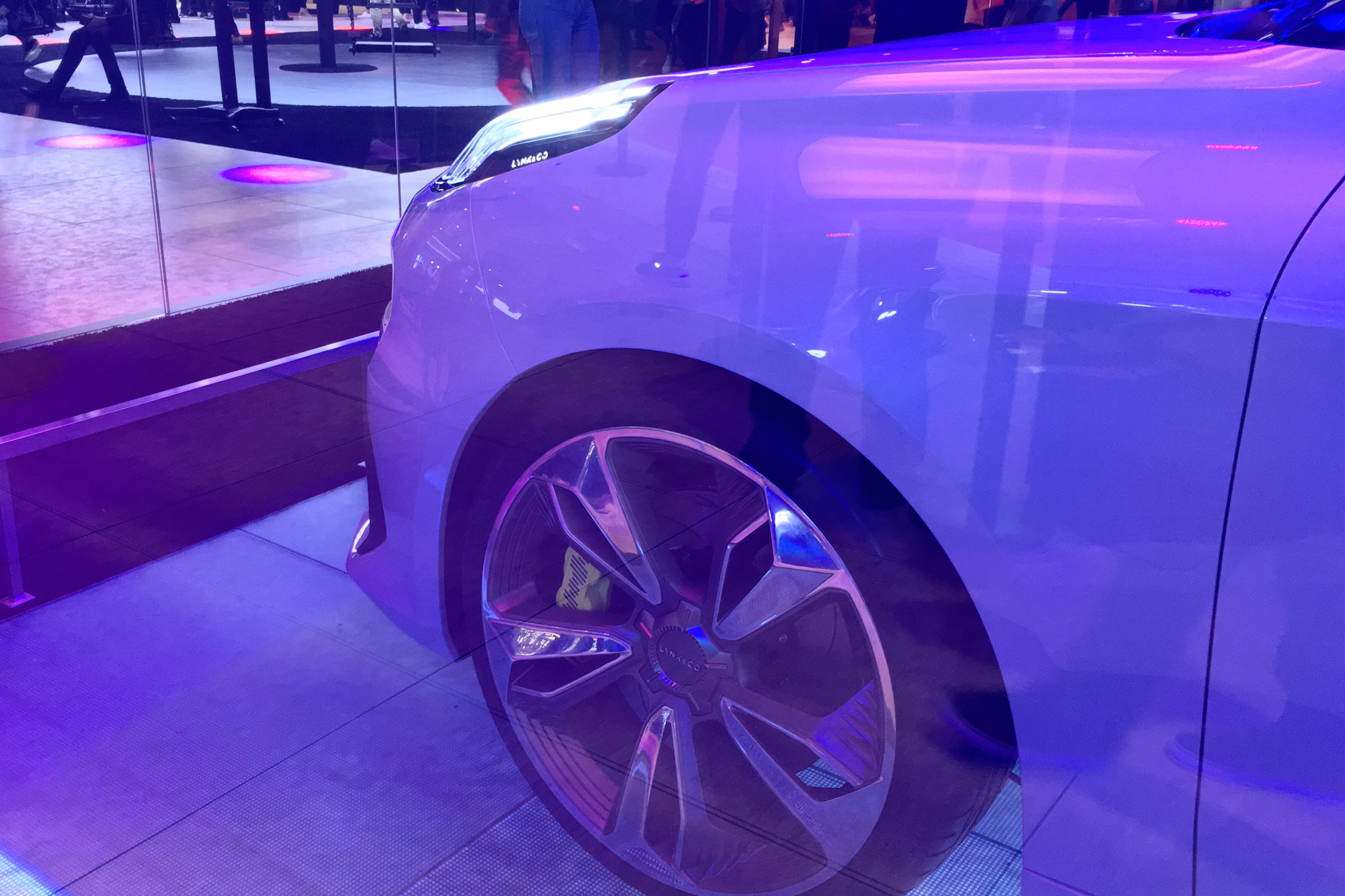 Lynk and Co 03 concept saloon car wheel